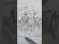 Monkey D Luffy newdrawing with me😏 #luffy #drawing #anime #onepiece #shortsvideo #sketch #art #India