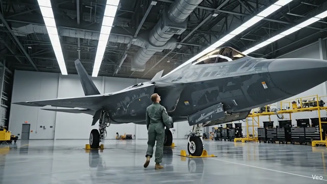 INSANE F 22 Raptor Deep Cleaning ASMR — Military Jet Detailing