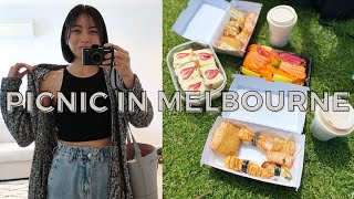 PICNIC IN MELBOURNE 🍓🥪🍣| April Tan