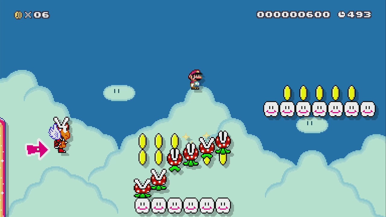 Sky High by SuprDprHex - Super Mario Maker 2 - No Commentary 1bu - YouTube