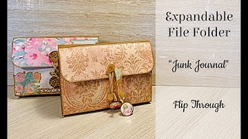 Expandable File Folder - Flip Through