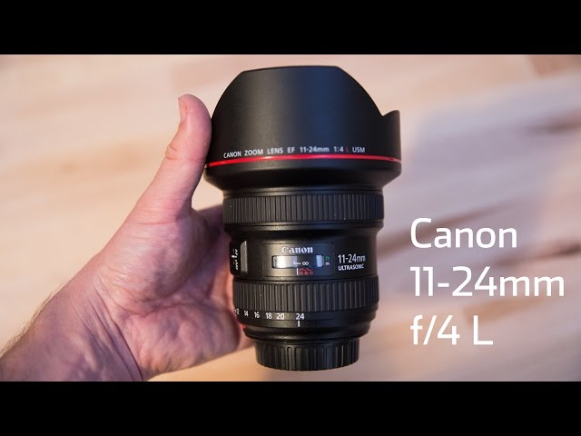 UNBOXING: Canon 11-24 f/4 L Ultra Wide Angle Lens - YouTube