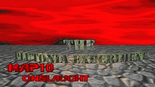 Final Doom: The Plutonia Experiment - Map10: Onslaught (100%) [DOSBox]