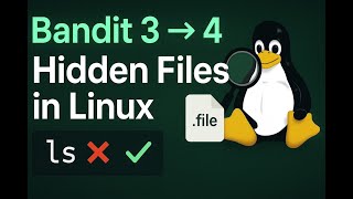 Overthewire Bandit 3 4 Walkthrough Hidden Files In Linux Explained