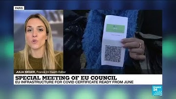 EU infrastructure for COVID certificate ready from June