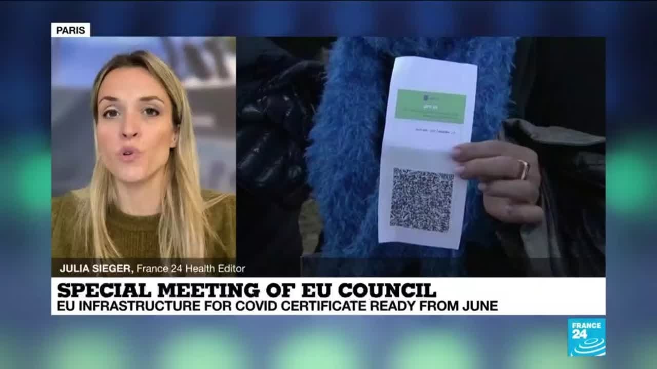 EU infrastructure for COVID certificate ready from June