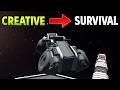 Starship EVO Transfer Ship From Creative To Survival