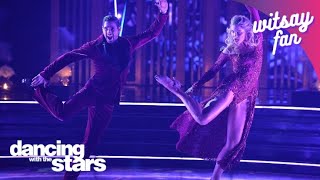 Amanda Kloots and Alan Bersten Viennese Waltz\/Paso Doble Fusion (Week 10) | Dancing With The Stars