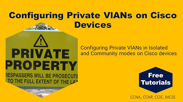 Configuring Private VLANs on Cisco Devices