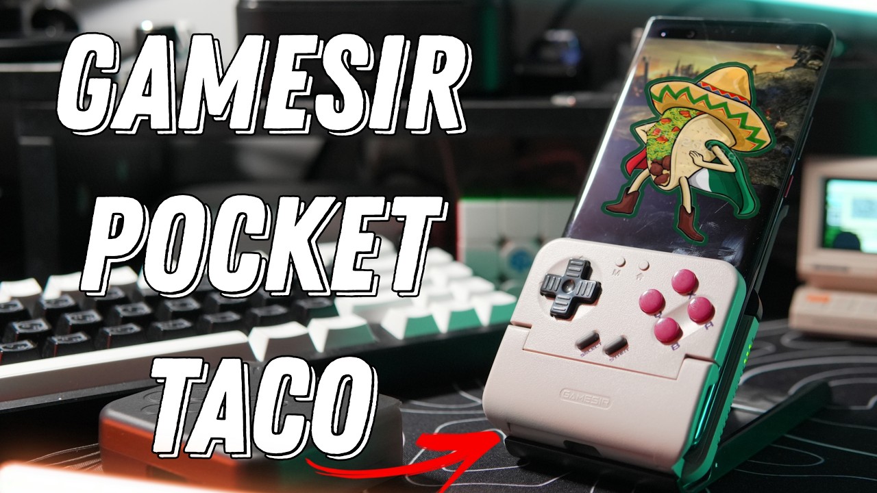 GameSir Pocket Taco P1 / превратит твой смартфон в Game Boy