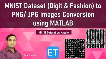 MNIST Dataset (Digit & Fashion) to PNG/ JPEG Image Conversion using MATLAB