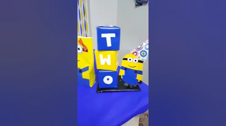 Birthday Party Decorations | Minions Theme #decorationideas #homedecor