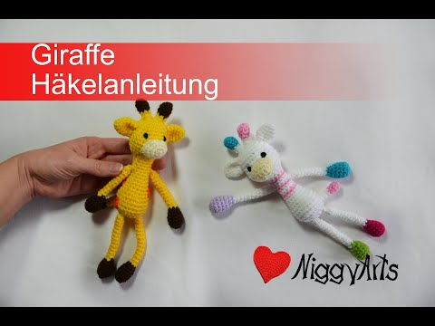 Video: Wie Man Eine Giraffe Häkelt