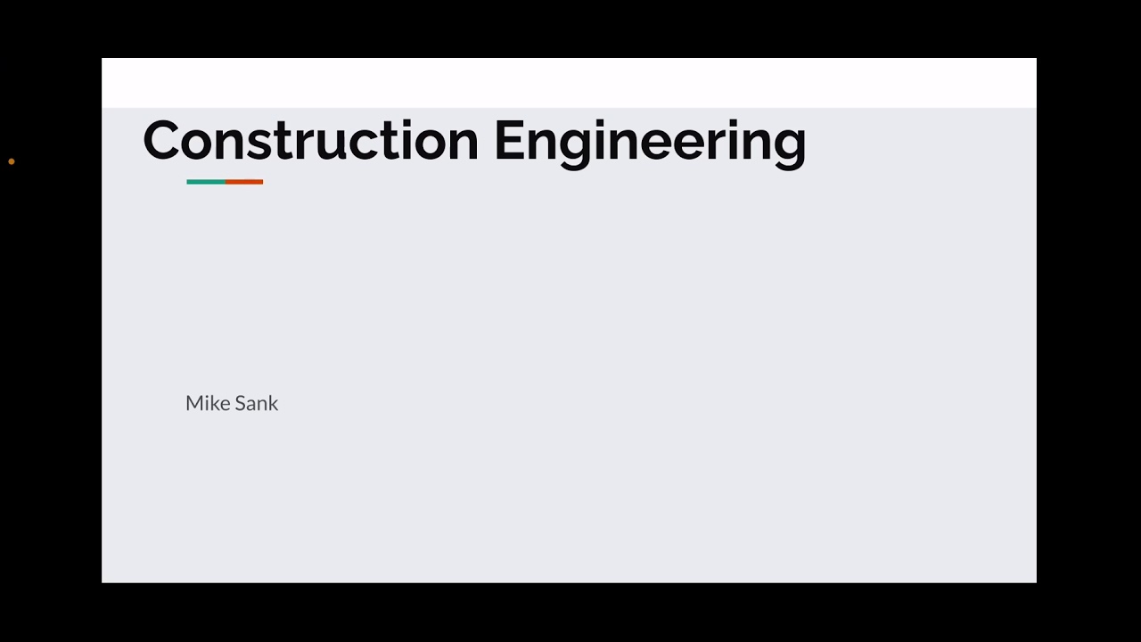 Construction Engineering POE YouTube