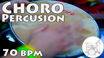 Play along Drums | Choro Beat 70 bpm