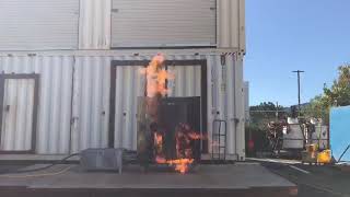 Fire Training Prop Gas Meter Testing