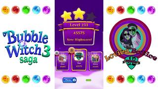 Bubble Witch Saga 3 - Level 231 - 235 - Gameplay