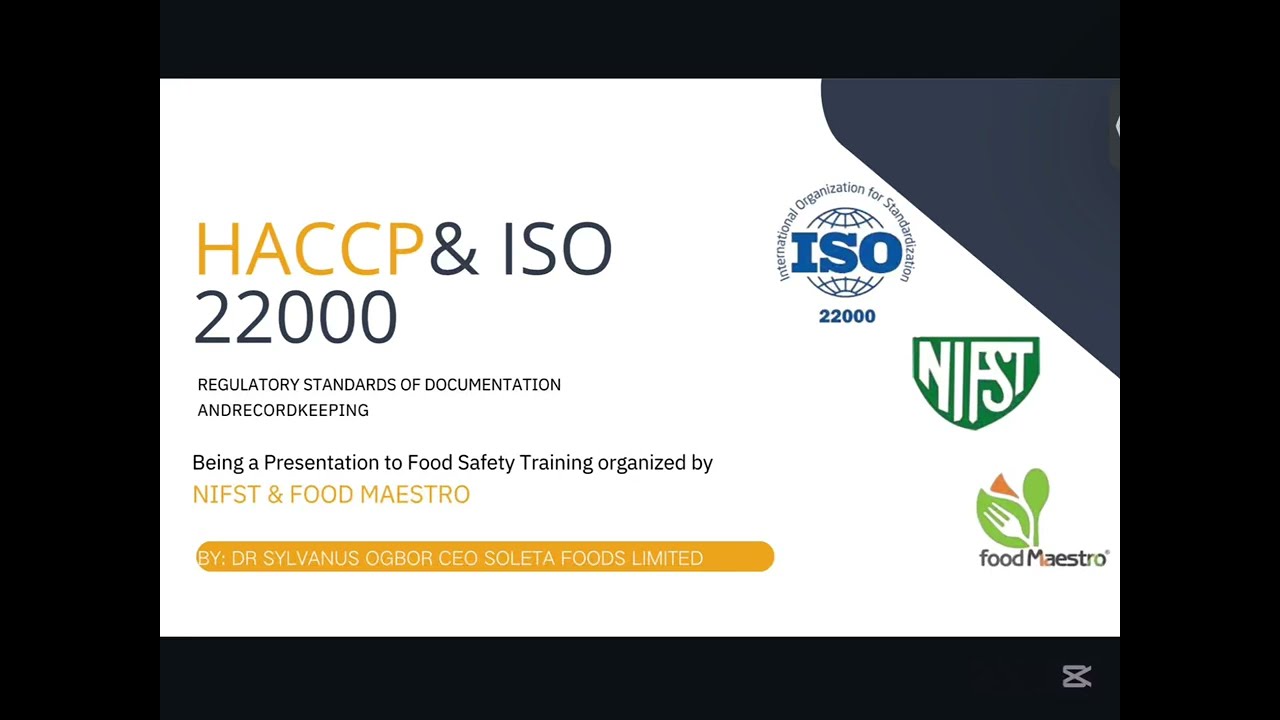 Food Safety Documentation and Record-Keeping