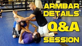 Flower Sweep To Armbar & Important Finishing Details (No Gi BJJ)