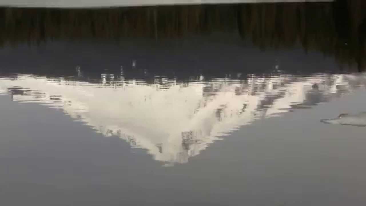 Spring; Mt. Hood, Trillium Lake, Oregon. Весна, вулк. Худ, оз. Триллиум, Орегон (2265sp)