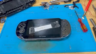 PS Vita Rebuild - Taking a bag full of spare parts and a banned motherboard & making one that works