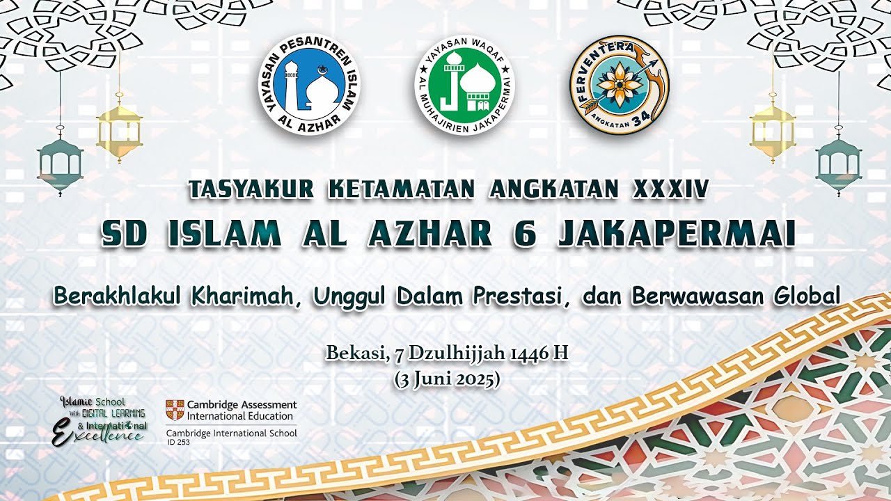 TASYAKUR KETAMATAN - GRADE VI - SDIA6 JAKAPERMAI 2024-2025