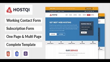 HostQi - HTML5 Responsive Hosting Template | Themeforest Website Templates and Themes