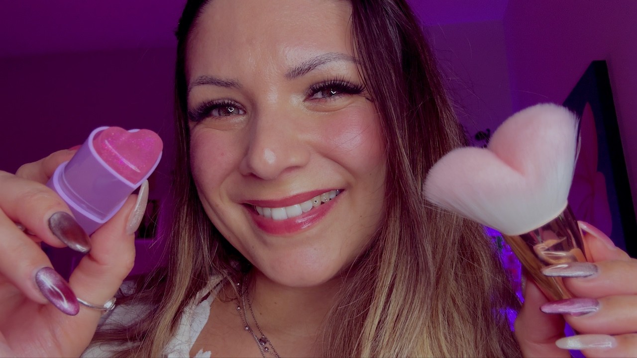 ASMR Makeup und Outfit für Valentinstag