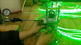 Tesla Turbine Generator Power Test Sneak Peek One Coil One Magnet