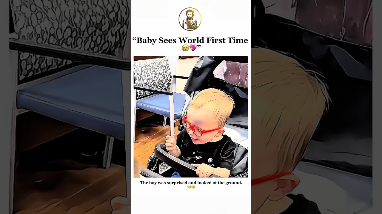 Baby Sees Clearly for the First Time 👶💖 | Emotional Reaction 