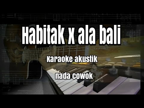 habbitak yaumatlaqiina x ala balii lirik [karoke]