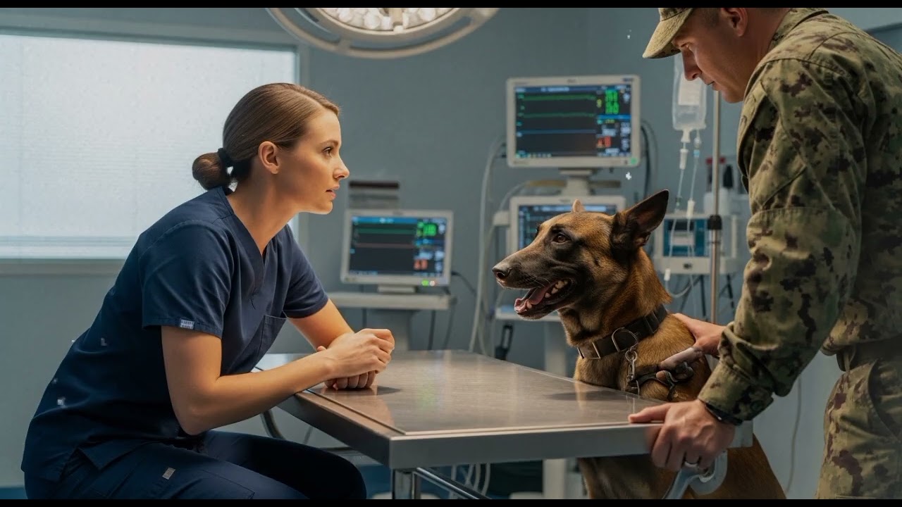 ( Wounded K9 SEAL Dog Refused Treatment — Until a Rookie Nurse Spoke His Unit’s Secret Code    )