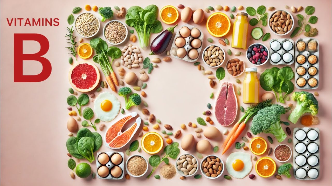 English:"Vitamin B: Unlocking the Secrets to Energy and Vitality | Alkhi Channel"