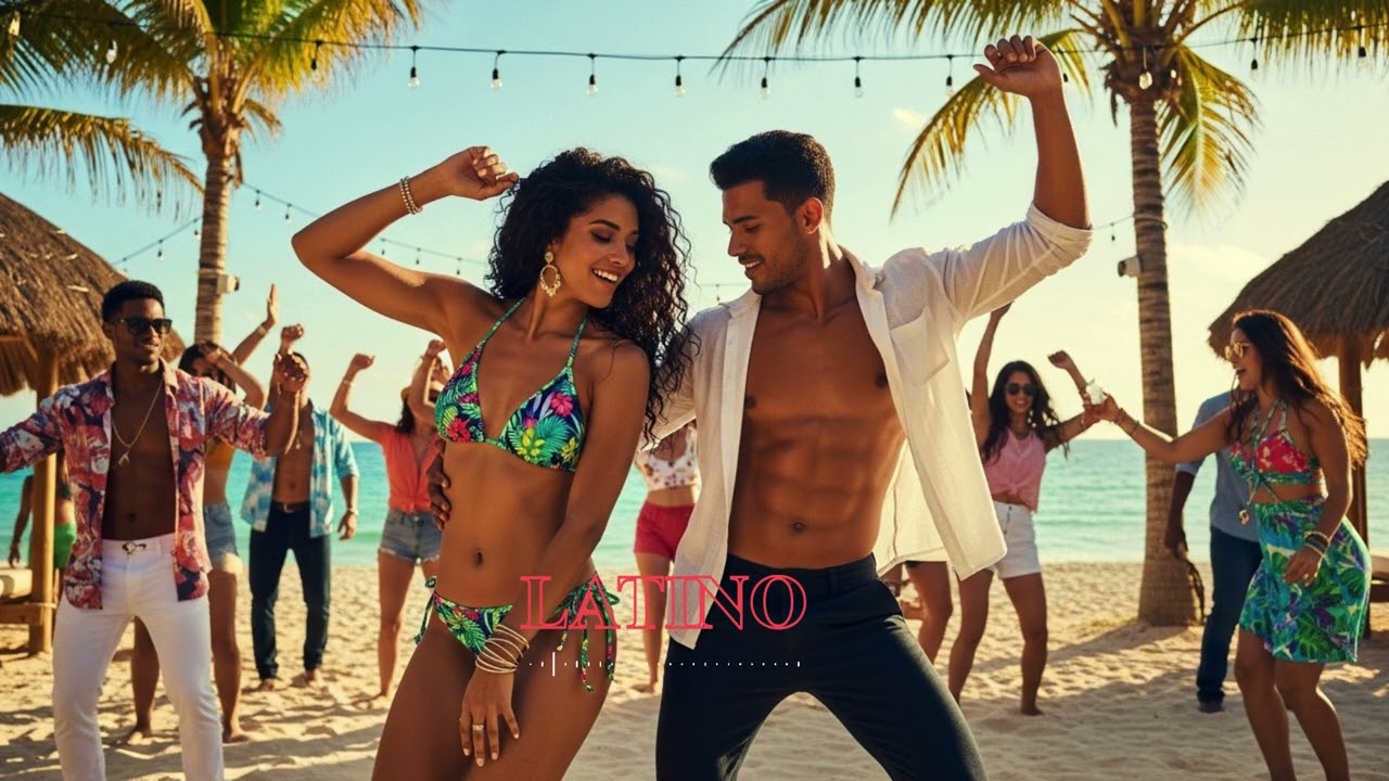 Ultimate Latin Beach Party Vibes 🌴 | Reggaeton & Perreo Dance at Sunset