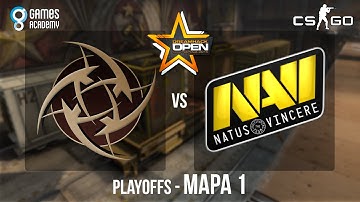 DreamHack Cluj-Napoca 2015 - Ninjas in Pyjamas vs. Natus Vincere (Mapa 1 - Train) - Narração PT-BR