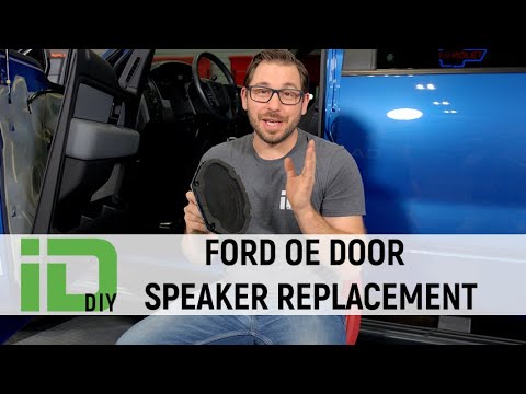 Ford F150 OE Door Speaker Replacement DIY