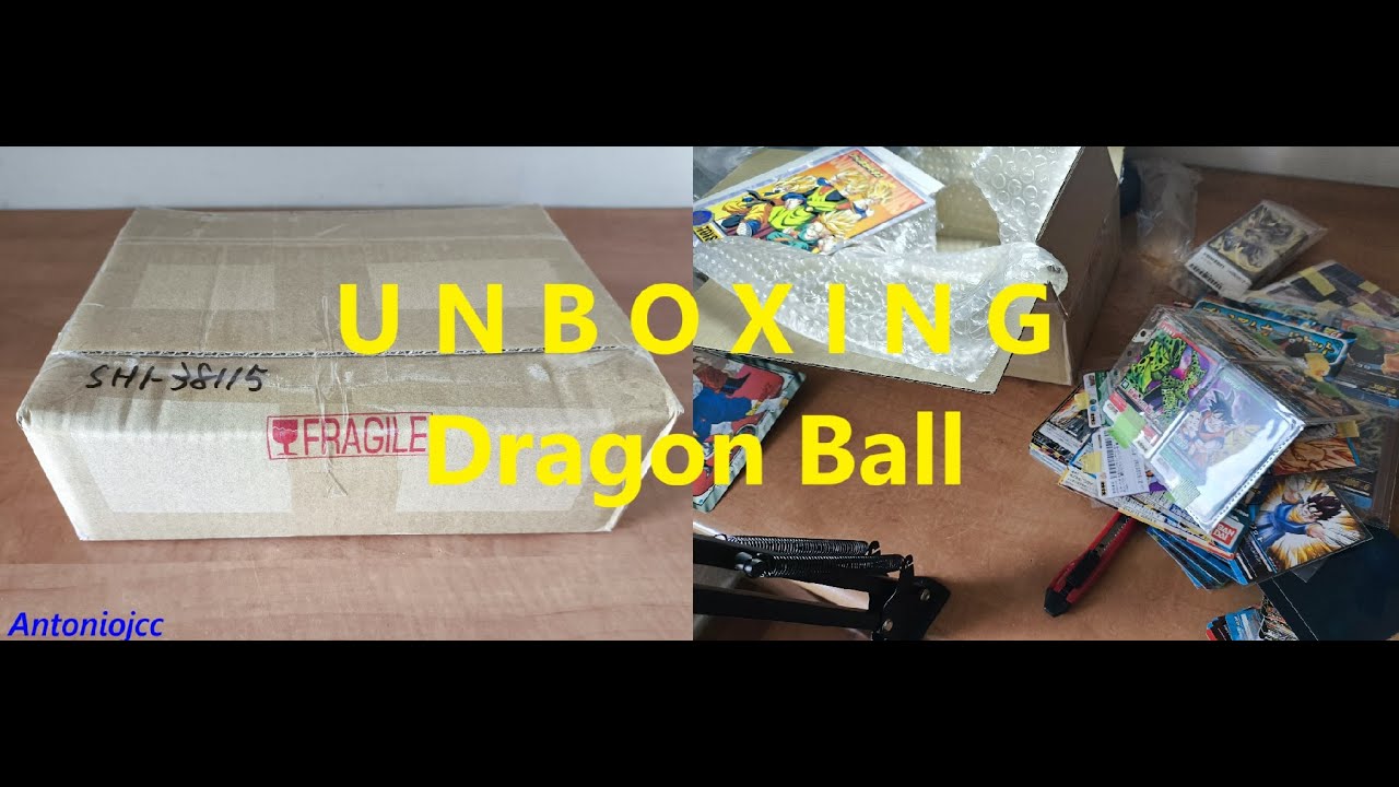 Dragon Ball - Unboxing Caja desde Japón - año 2025 (I)