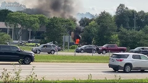 Michigan air show crash caught on video