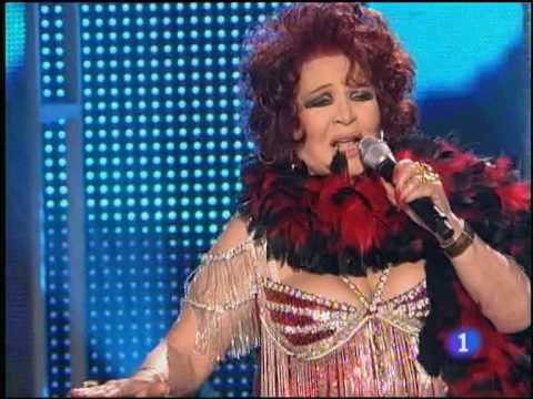 Sara Montiel - Fumando espero 2009 - YouTube