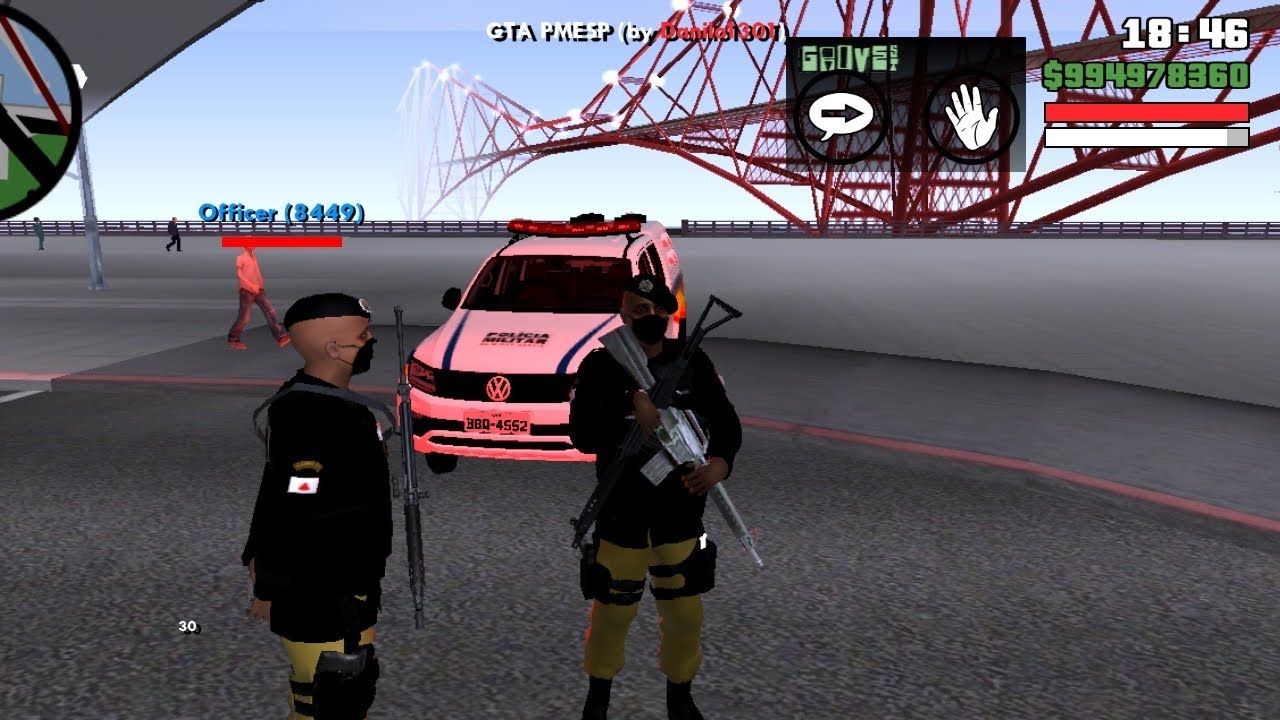 🎮🚔GTA SA : PMMG TÁTICO MÓVEL: 2 Homens Presos na Abordagem! 🤯 CPF Cancelado!