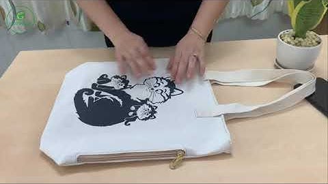 Túi Tote Thời Trang Nữ | Túi Vải Bố | Túi Canvas In Hình Ba Con Mèo | Túi Xách Thời Trang | Grepaco