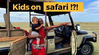 Safari in the Masai Mara with a 1 year old !?! *real raw Kenya Travel Vlog* by KenyaTravelSecrets 1,055 views 1 year ago 13 minutes, 44 seconds