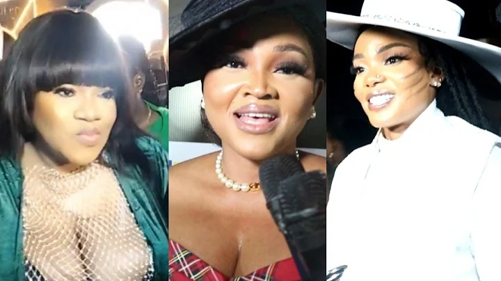 LOVELY MOMENT IYABO OJO, MERCY AIGBE SUPPORT TOYIN ABRAHAM AT IJAKUMO MOVIE PREMIERE
