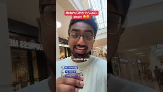 💰💰 SECRET return offer strats as a summer intern