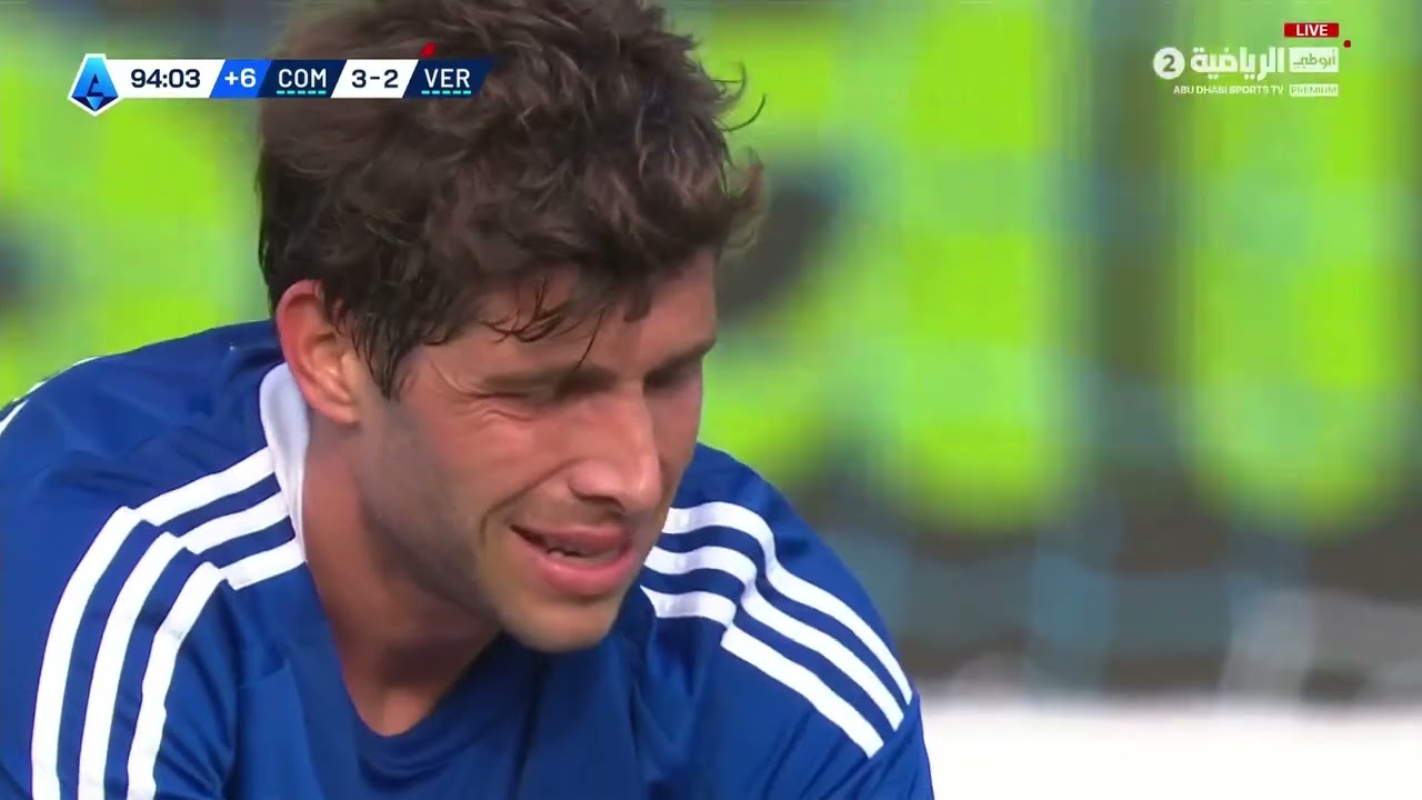 فخر الكره العراقيه علي جاسم يشارك مع نادي كومو الايطالي وينتهي بالفوز