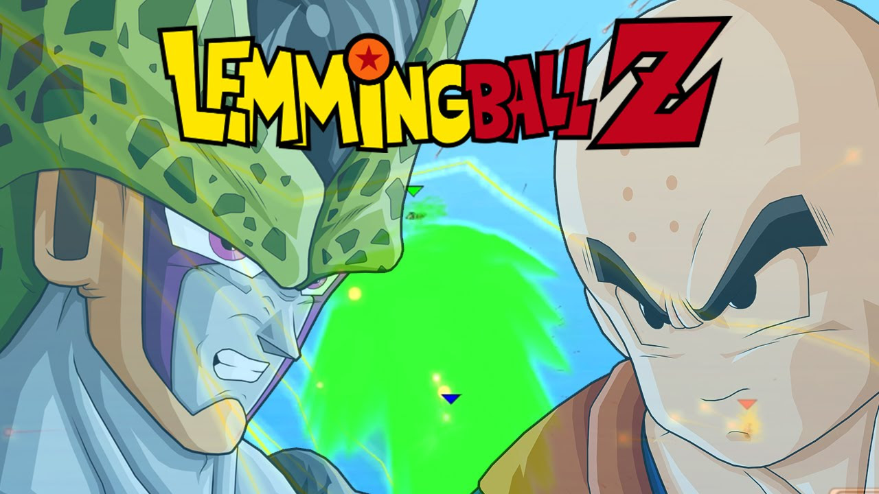 Lemming Ball Z - Superman vs. Gotenks vs. Android 16