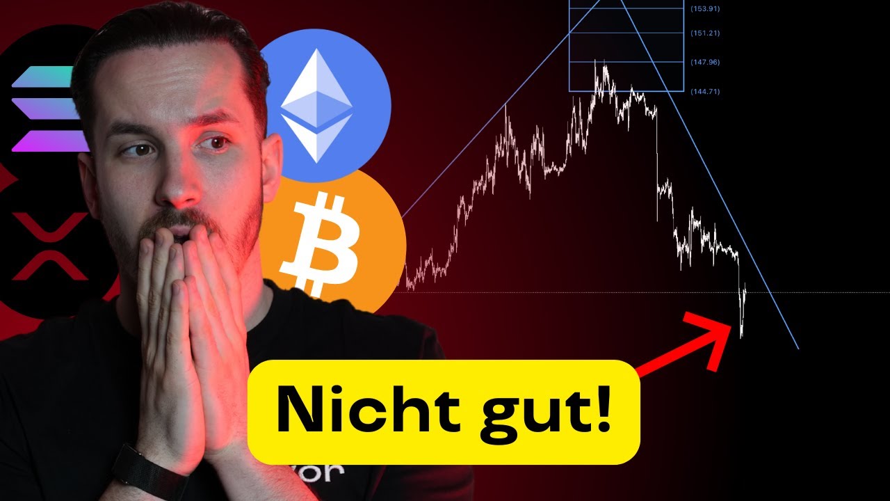 Krypto: CRASH! War das erst der Anfang?! (Markt- & Chartanalyse)