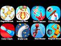 RagdollBreak,insects run evolve,Hero Capture,Crazy Office,Color Clash,Snake Lite,Wed Master