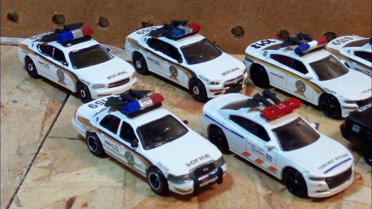 Custom Matchbox Police Cars