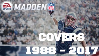 History of Madden NFL Covers - 1988 to 2017